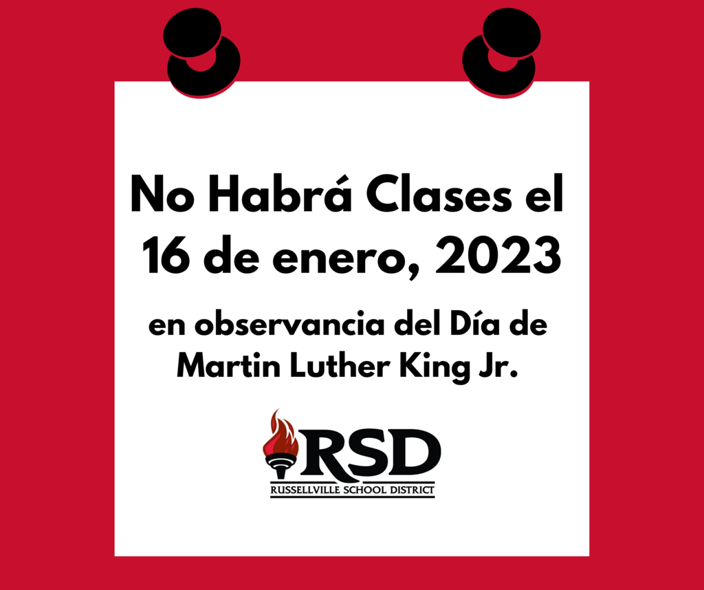 Spanish: No school January 16th