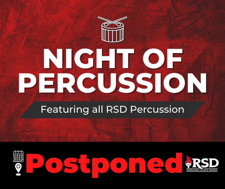 Night of Percussion postponed