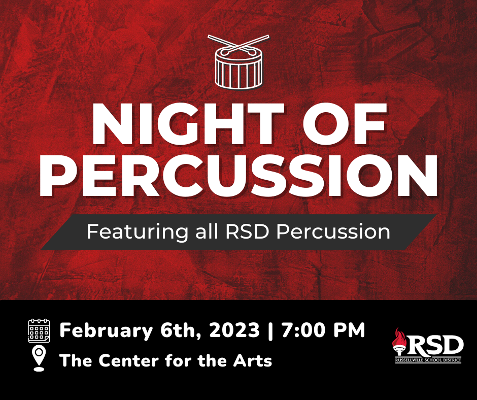 New date for RSD Percussion night