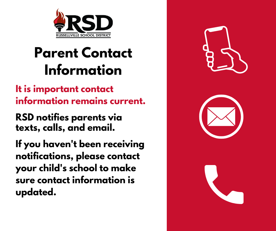 Parent contact information english