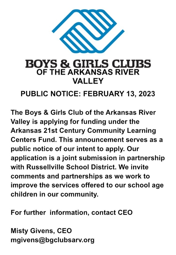boys and girls club public notice 